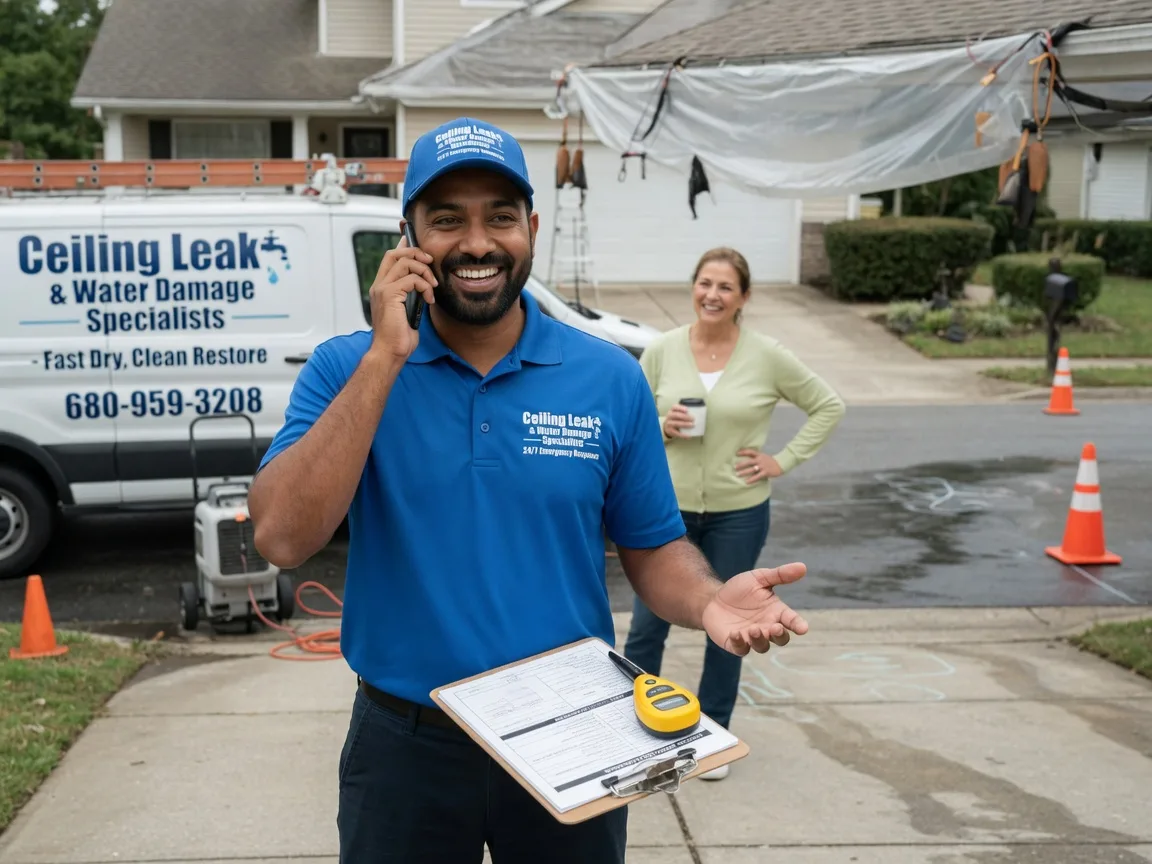 Ceiling Leak Cleanup Gresham, NE FAQs